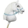 Super Hobby Horse Hobio žirgo kamanų pavadžiai – šviesiai mėlyni