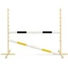 Super Hobby Horse Šuolių kliūtis hobby horse juoda ir geltona 120 cm