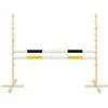Super Hobby Horse Šuolių kliūtis hobby horse juoda ir geltona 120 cm