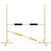 Super Hobby Horse Šuolių kliūtis Hobby Horse juoda ir geltona 120 cm