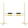 Super Hobby Horse Šuolių kliūtis Hobby Horse juoda ir geltona 120 cm