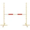 Super Hobby Horse Šokinėjimo kliūtis hobby horse su raudona sija 120 cm