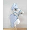 Super Hobby Horse Hobby Horse rinkinys: šviesiai mėlynas pledas ir ausinukai