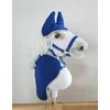 Super Hobby Horse Tamsiai mėlynas vilnonis komplektas Hobby Horse A4–A5