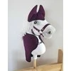 Super Hobby Horse Slyvinė flisinė gūnia su ausinėmis Hobby Horse A4–A5