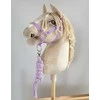 Super Hobby Horse Pavadėlis ir kamanos Hobby Horse , violetinės spalvos