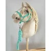 Super Hobby Horse hobby horse skirtas kantaras su virve – mėtų spalvos