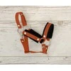 Super Hobby Horse Hobio žirgo kantaras ir pavadis – juoda/ruda