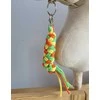 Super Hobby Horse Hobbyhorse pavadėlis dvigubas – geltonas/šviesiai žalias/oranžinis