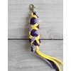 Super Hobby Horse Hobio arklio pavadis, dvigubas, violetinis/geltonas