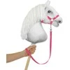 Super Hobby Horse Pavadėlis hobi arkliukui, tamsiai rožinis
