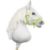 Super Hobby Horse Reguliuojamas kantaras hobi arkliukui – neoninės žalios spalvos