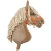 Super Hobby Horse Reguliuojamas kantaras hobi arkliukui – oranžinis