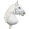 Super Hobby Horse Reguliuojamas kantaras hobi arkliukui, šviesiai mėlynas