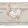Super Hobby Horse Hobio žirgo reguliuojamas kantaras – pudrinės rožinės ir baltos spalvos