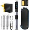 100 W smart soldering iron with FNIRSI HS-02A MAX tool kit