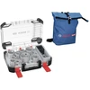 14 dalių gręžimo karūnų rinkinys BOSCH Multi Material PC Plus su kuprine