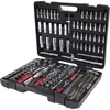 Galvučių komplektas CHROMEplus, 1/4+3/8+1/2'' 195 vnt.., KS Tools