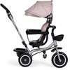 Triratukas-vežimėlis 2-in-1 ECOTOYS, pasukama sėdynė, sulankstomas stogelis, smėlio spalvos