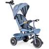 Triratukas 2in1 vežimėlis su pasukama sėdyne, sulankstomas su stogeliu, mėlynas - ECOTOYS