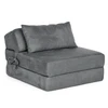 2-in-1 vienvietė išlankstoma poroloninė sofa-lova čiužinys 190×70 cm ModernHome