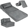 2-in-1 vienvietė išlankstoma poroloninė sofa-lova čiužinys 190×70 cm ModernHome