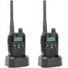 2 nešiojamų radijo stotelių rinkinys PNI DMR R45, skaitmeninis ir analoginis, 446MHz, 16 skaitmeninių kanalų ir 99 analoginiai kanalai, balso įrašymo funkcija, 2000mAh Li-Ion baterija