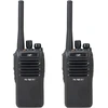 2 nešiojamų radijo stotelių rinkinys PNI PMR R17 446MHz, 0.5W, 16 PMR kanalų ir 50 CTCSS bei 104 DCS tonų, programuojamas, Li-Ion 2200 mAh, IP68