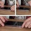 2 vnt. Full screen apsauginis stiklas su rėmeliu Case Friendly Wozinsky Full Glue iPhone 15 Pro Max – juodas