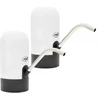 2 vnt. elektrinis vandens butelio siurblys PNI WD100, įkraunamas per USB-C, 800 mAh baterija, galia 4W