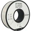 3D Plastikas – Filamentas ABS+ baltas | 1.75 mm, 1kg | Professional LAB