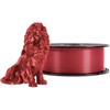 3D Plastikas – Filamentas PLA galaxy red | 1.75 mm, 1kg | Professional LAB