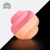Bambu Lab PLA Glow plastikas 1.75mm 1kg - komplektuojamas su daugkartine rite - Glow Rožinė