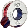 3D Plastikas – Filamentas PLA Silk Dual Color raudonas mėlynas | 1.75 mm, 1kg | Professional LAB