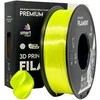 3D Plastikas – Filamentas PLA Silk geltonos spalvos | 1.75 mm, 1kg | SPrint