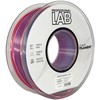 3D Plastikas – Filamentas PLA Silk rainbow – įvairiaspalvis | 1.75 mm, 1kg | Professional LAB