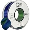 3D Plastikas – Filamentas PLA Silk Tri Color mėlynas žalias violetinis | 1.75 mm, 1kg | Professional LAB