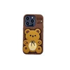 3Dcase DĖKLAS DĖKLAS 3D MEŠKIUKAS SU LAIKIKLIU IPHONE 13