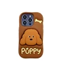 3Dcase DĖKLAS DĖKLAS 3D ŠUNIUKAS SU STOVĖJU IPHONE 13 PRO