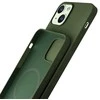 3MK Hardy Apple iPhone 15 Plus / 14 Plus 6.7" dėklas telefonui žalios spalvos MagSafe