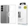3MK MagCase Samsung Galaxy S25 skaidrus dėklas telefonui suderinamas su MagSafe