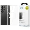 3MK MagCase Samsung Galaxy S25 Ultra skaidrus dėklas telefonui suderinamas su MagSafe