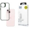 3mk Satin Armor Case+ Žalias Apple iPhone 15 - dėklas telefonui skaidrus