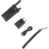 4 nešiojamų radijo stotelių rinkinys PNI PMR R60 446MHz, 0.5W, 16 programuojamų kanalų, 16 PMR ir 50 CTCSS bei 104 DCS tonų, paieška (Scan), klaviatūros užraktas, SOS, monitorius, 1200mAh baterija