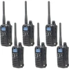 6 nešiojamų radijo stotelių rinkinys PNI DMR R45, skaitmeninis ir analoginis, 446MHz, 16 skaitmeninių kanalų ir 99 analoginiai kanalai, balso įrašymo funkcija, 2000mAh Li-Ion baterija
