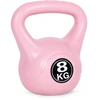 Kettlebell 8kg, treniruoklis, hantelis, svarmuo, rožinis, ModernHome
