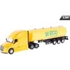 Carm Modeliukas 1:64, CASCADIA Freightleiner, tanker, geltonos spalvos