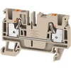 A2C 4 gnybtas Push-IN, 2CO, 4 mm², 800 V, 32 A, smėlio spalvos, Weidmuller