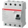 ABB Srovės nuotėkio relė FH204, 25A, 6kA, 30mA AC, 4P