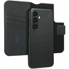 Accezz 2-in-1 atverčiamas odinis dėklas su MagSafe, skirtas Samsung Galaxy S24 – Onyx Juodas
